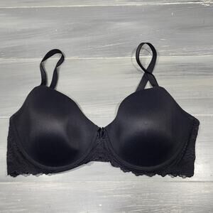 Dominique T-Shirt Bra 42C Lacee Back Smoothing Lace Style‎ 3501 Black